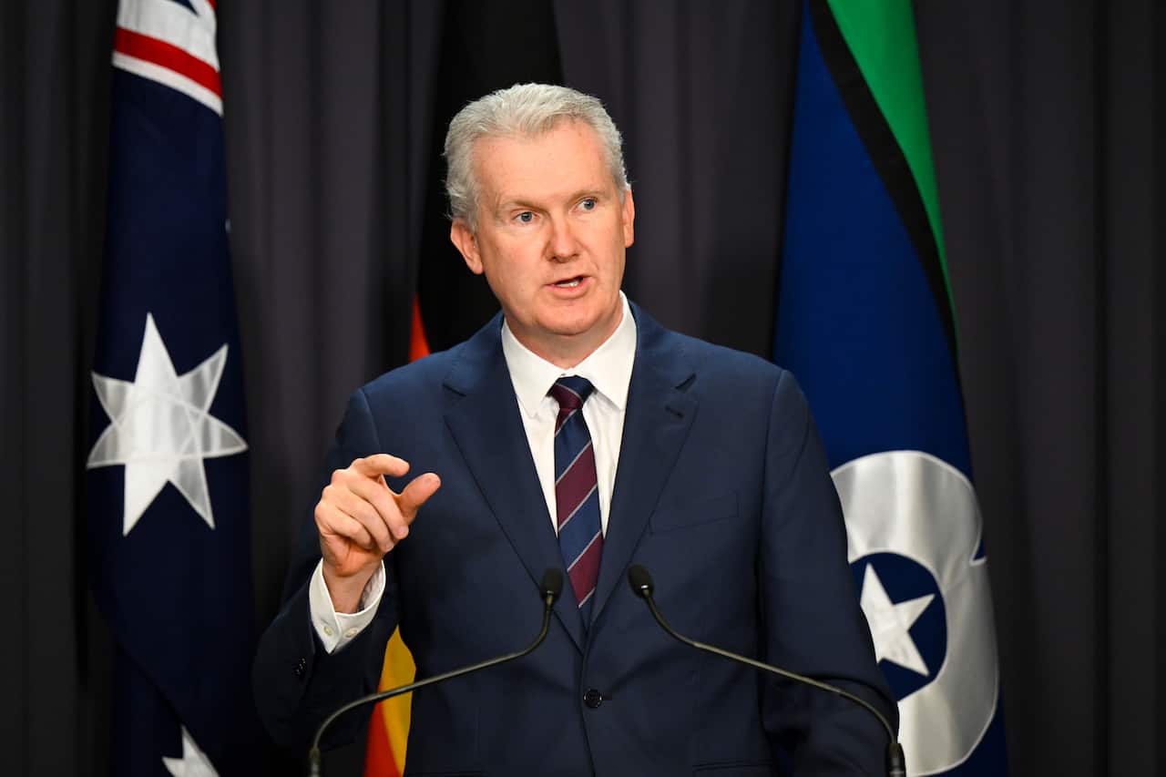 TONY BURKE EMPLOYMENT PRESSER