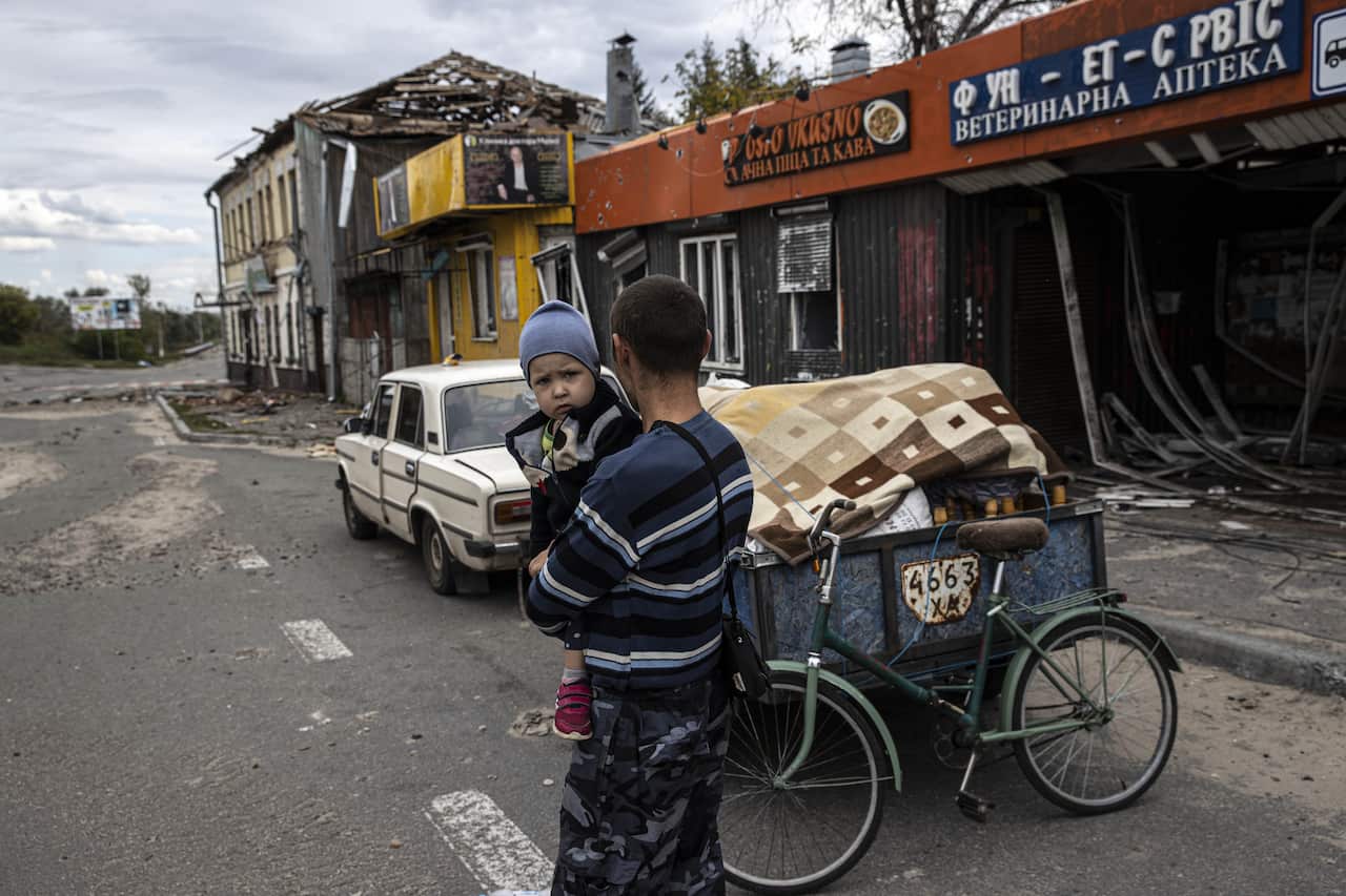 Tense atmosphere remains after city of Kupiansk was regained from Russian forces
