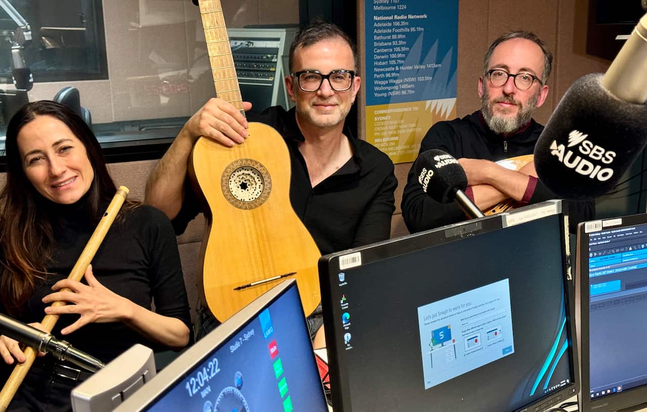 La Cantiga De La Serena in the SBS studios in Sydney