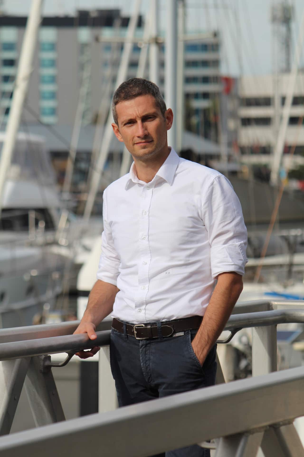 L'ingegnere romano Flavio Burattin, ora trapiantato a Melbourne.