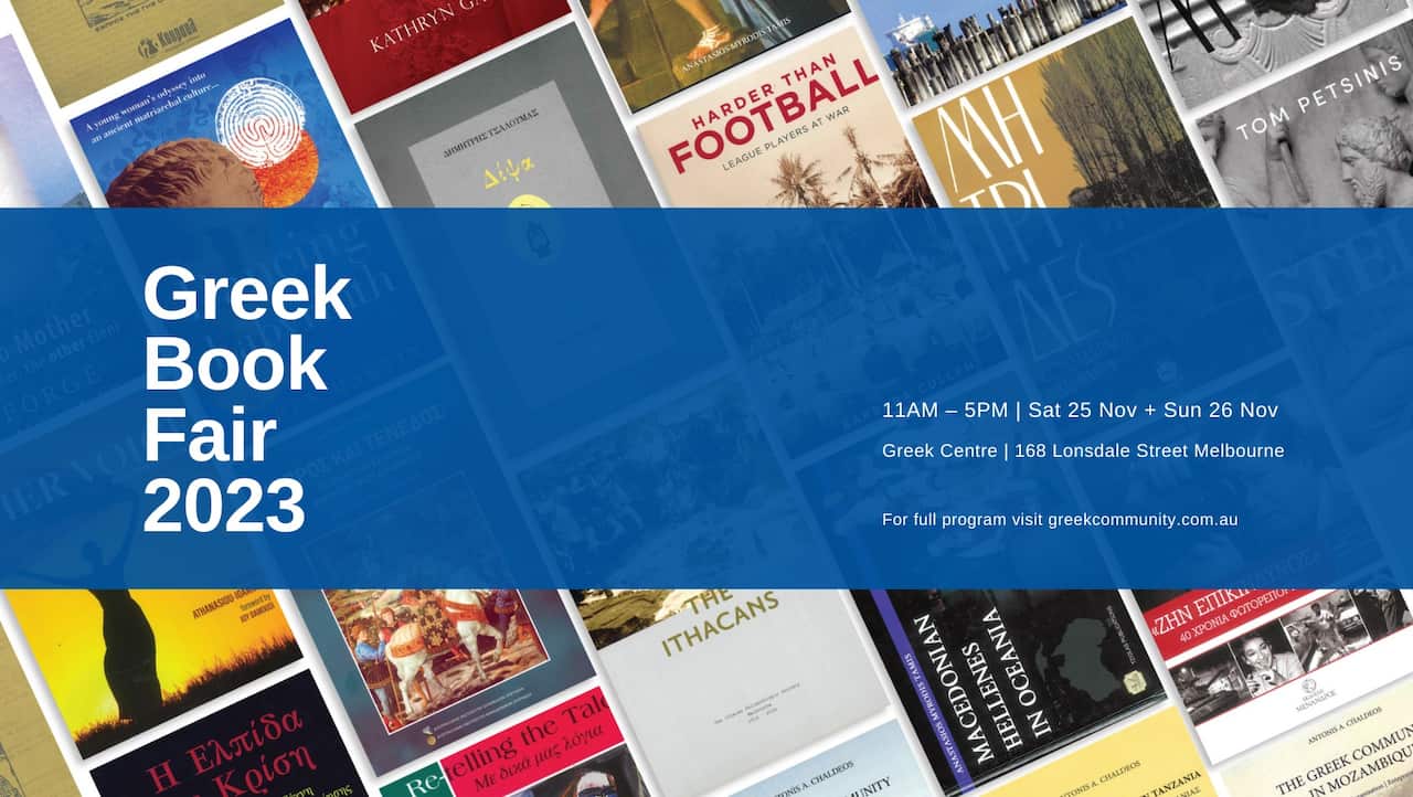Melbourne Book Fair: Greek-Australian authors present their work