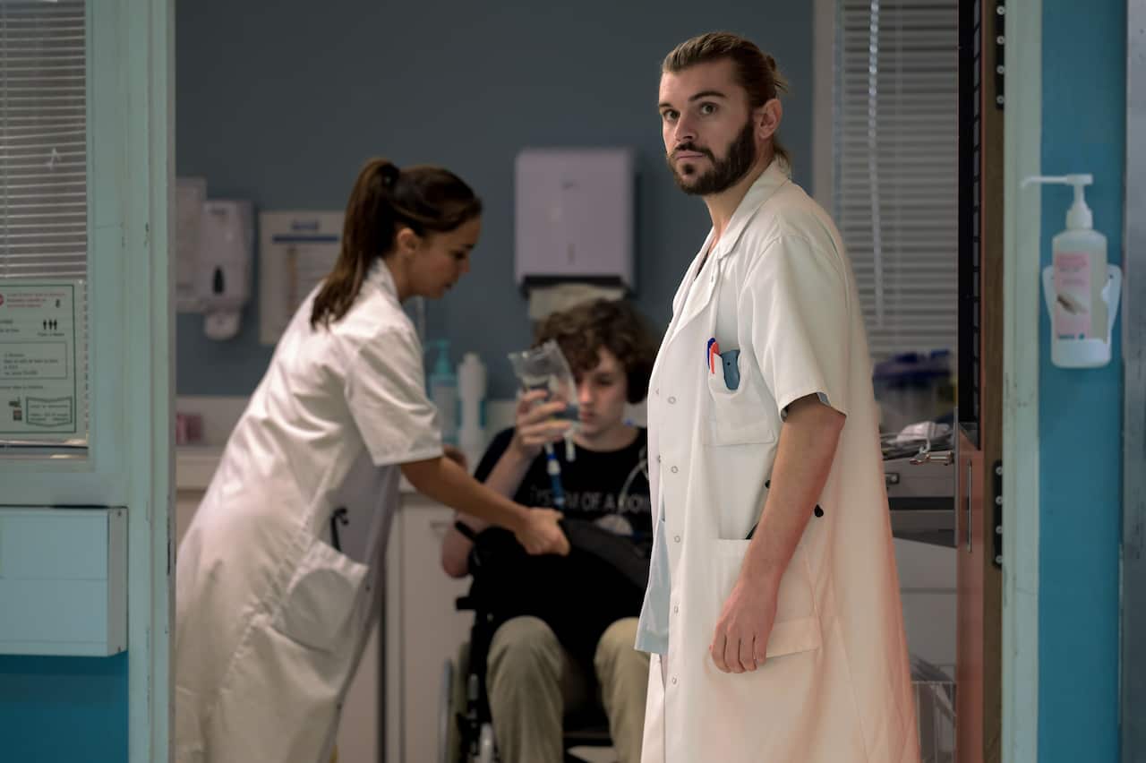 Zacharie Chasseriaud (Hugo Wagner) in 'Interns'.