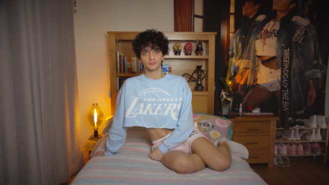 Nikki, who appears in ‘The Swiping Game’ season three episode “My Housemates Are My Parents”.