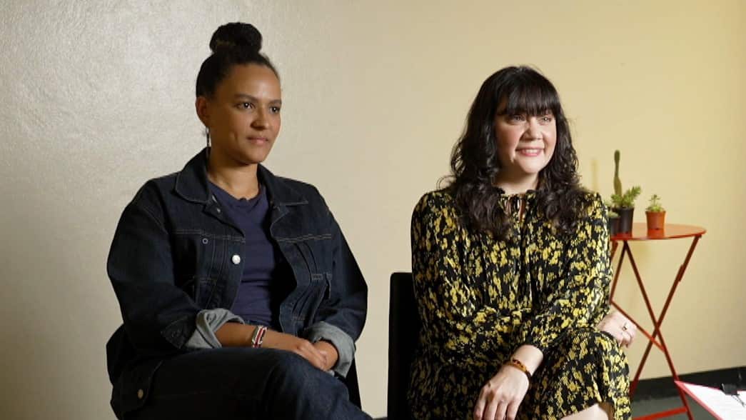 Zindzi Okenyo and Shari Sebbens