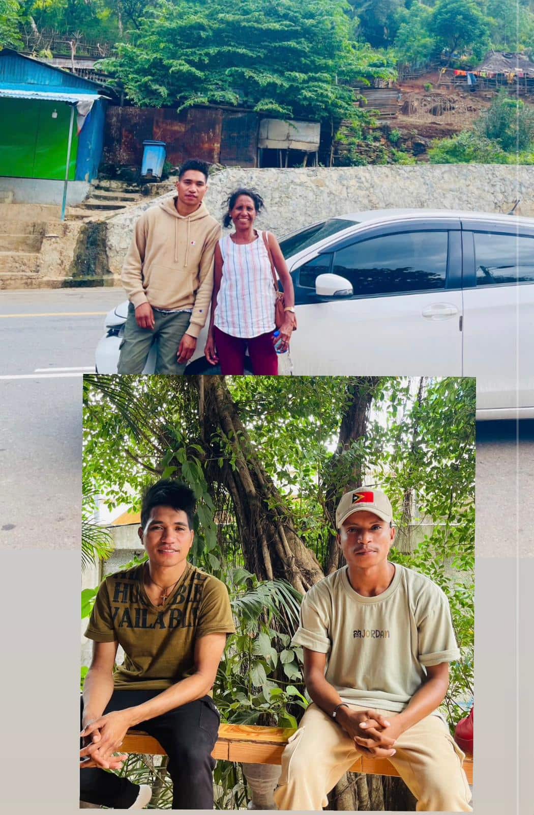 Foto iha Timor ho familia