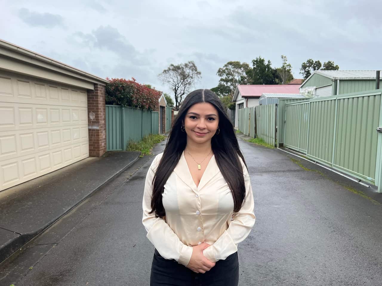 Η κοινωνική λειτουργός Κατρίνα Οικονόμου