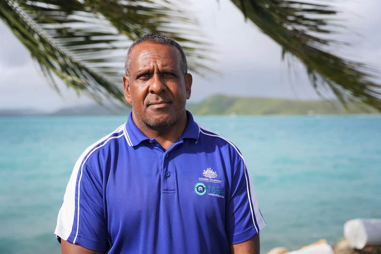 TSRA Chairperson George Nona