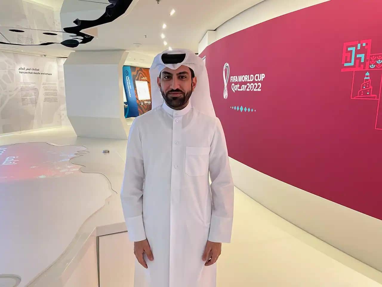 Nasser Al-Khori says Qatar wants to show the world it is a progressive state in the Middle East