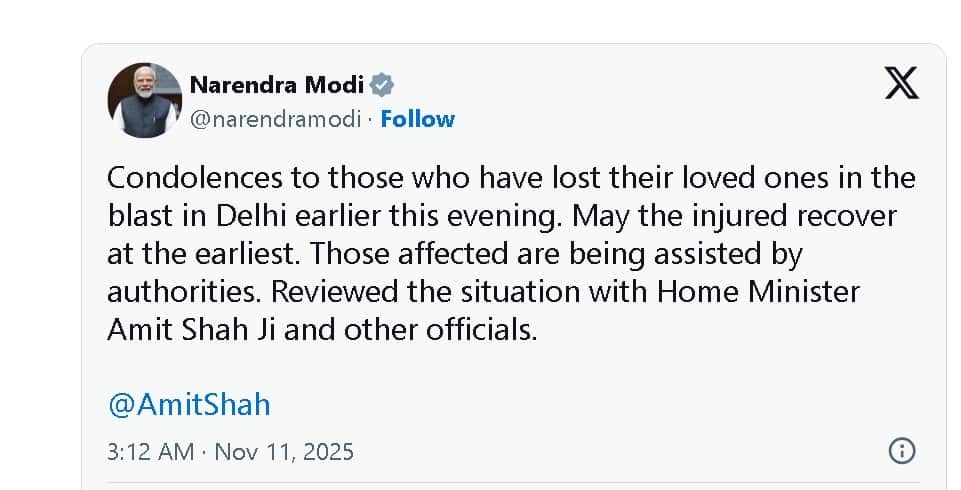 Explainer - Travel advisory to India -Red fort blast- Modi Tweet.jpg