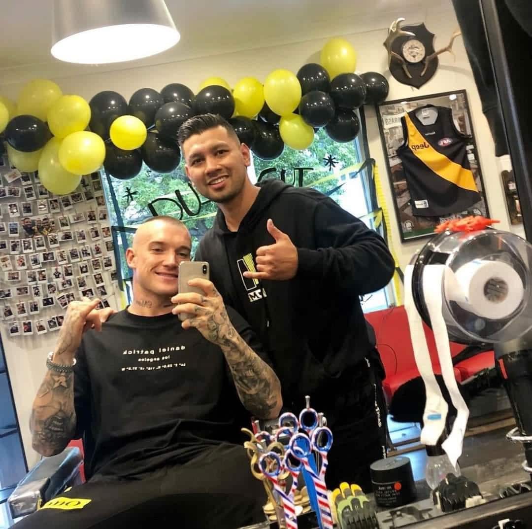 ดัสติน มาร์ติน (Dustin Martin) นักกีฬาเอเอฟแอล (AFL) ที่เป็นลูกค้าประจำของคุณศักรินทร์