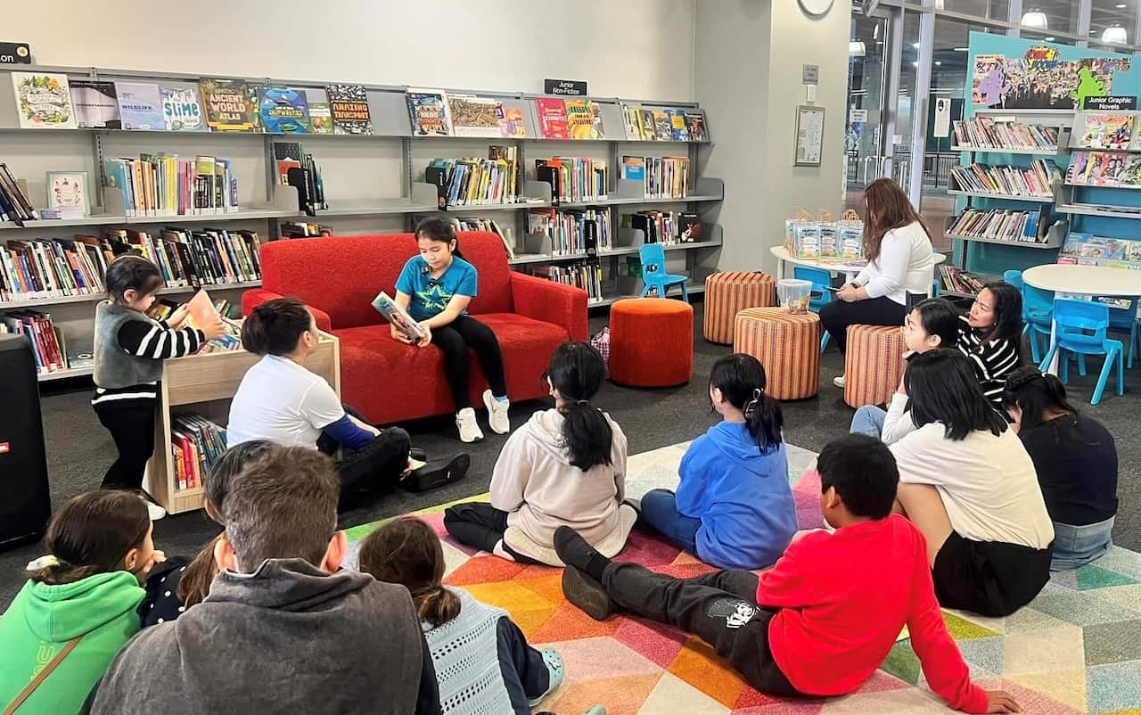 Filipino Story Time held at the Erina Library on the Central Coast
