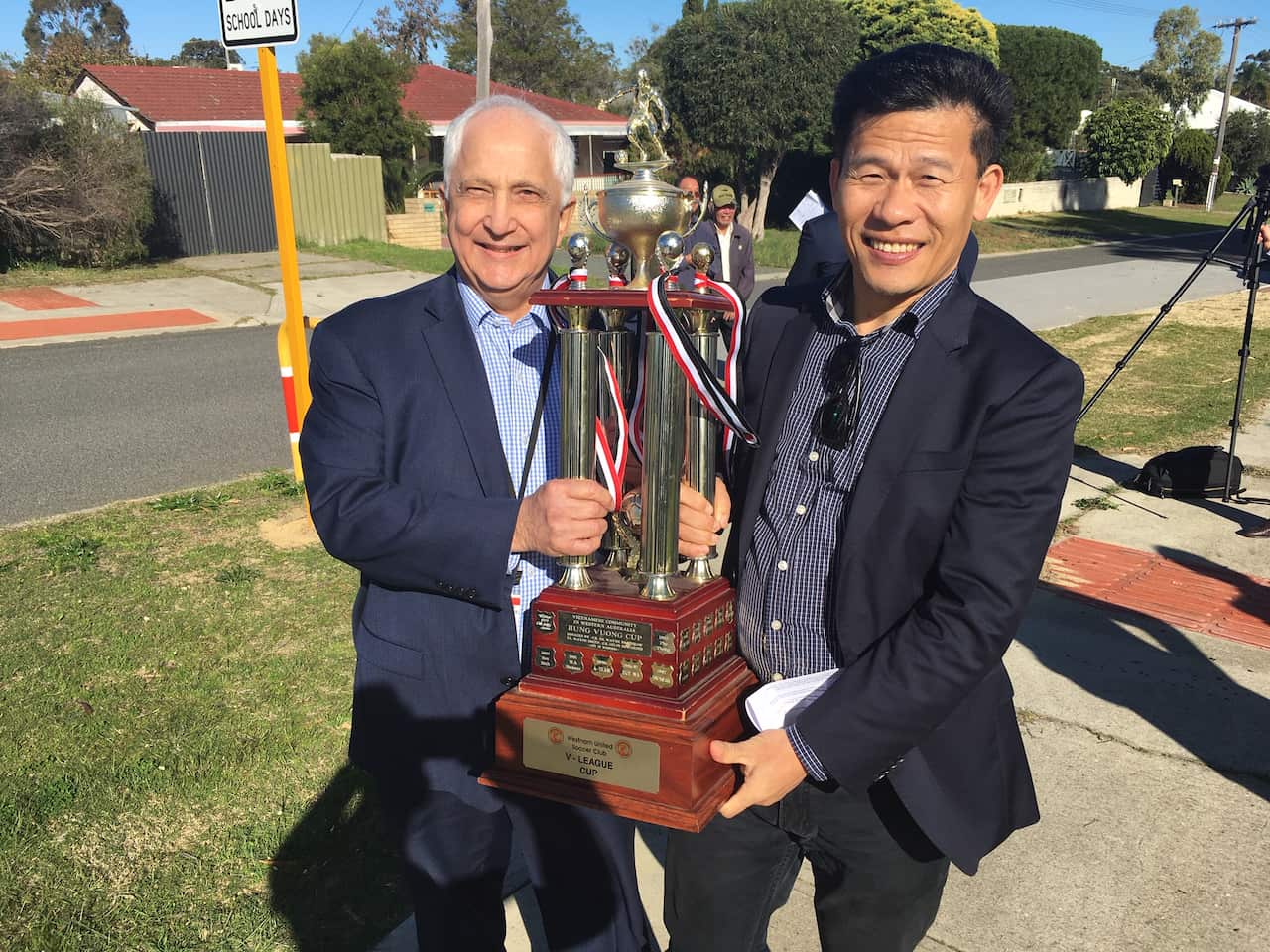 Colin Edward - V League Cup Sponsor in 1991.JPG