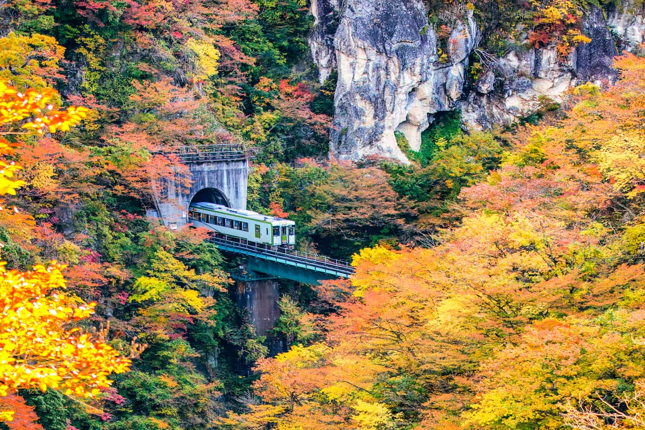 Naruko Gorge in Autumn, Miyagi, Japan