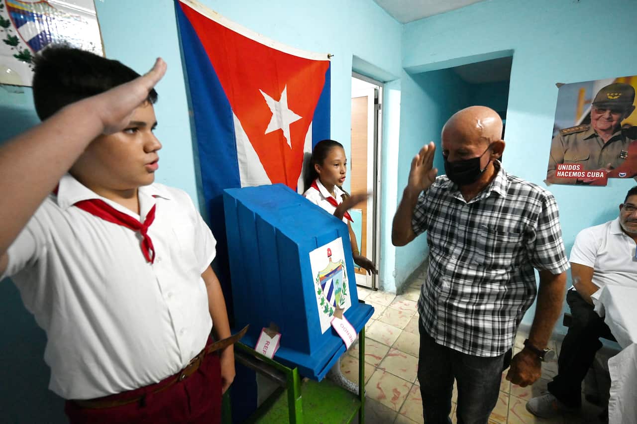CUBA-POLITICS-PLEBISCITE-RIGHTS-SAME-SEX MARRIAGE-VOTE