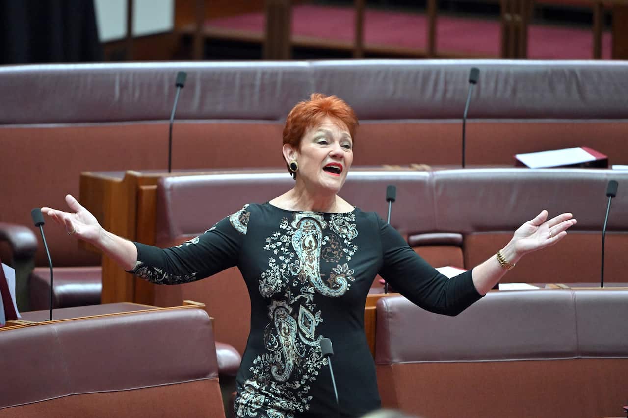 PAULINE HANSON SENATE