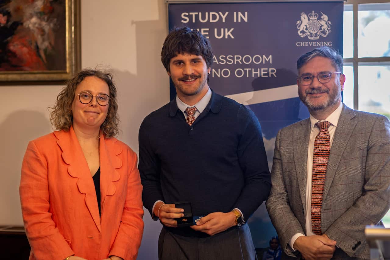 (L-R) Anna Shotbolt, British Consul General and Deputy Trade Commissioner Australia and New Zealand, William Smith, Tim Goodwin, Chair of the Aurora Education Foundation.jpg