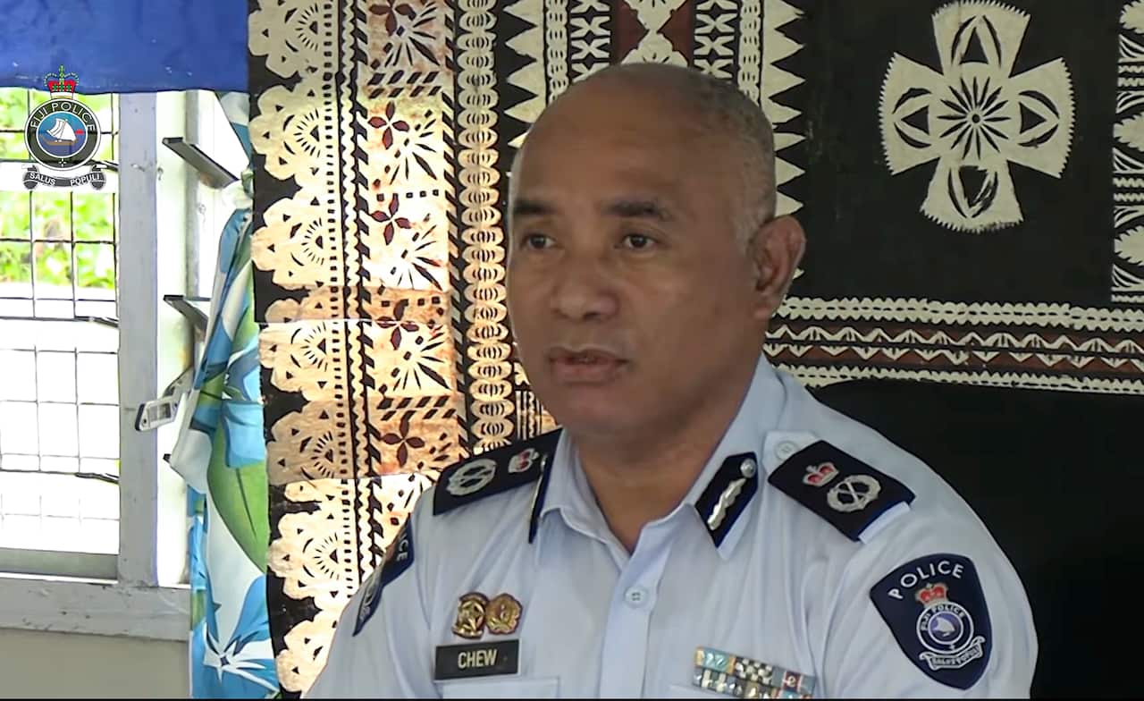 A police official speaks