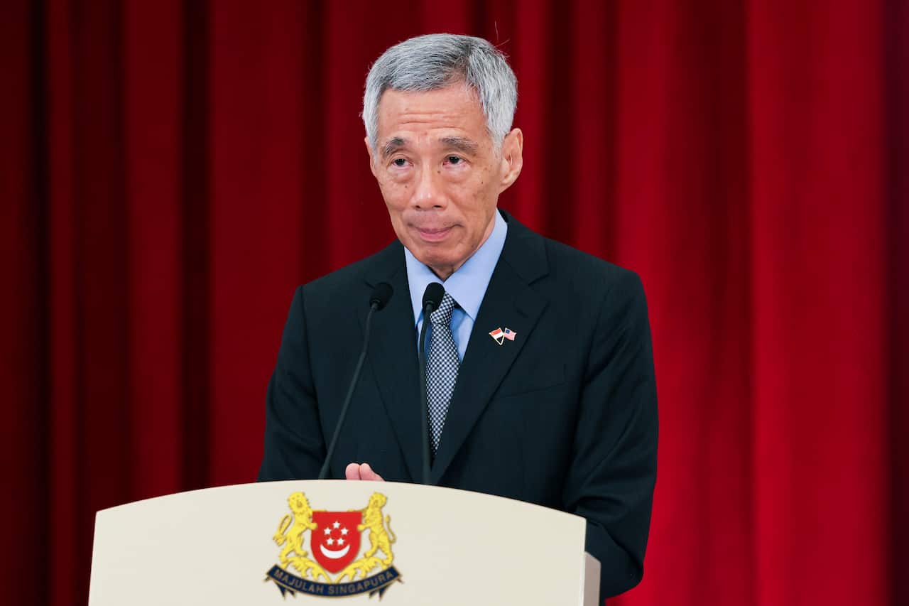 A man standing at a podium.