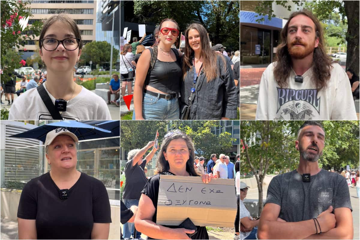 Μερικά άτομα που μίλησαν στο SBS Greek, Μελβούρνη, 28.02.2025 