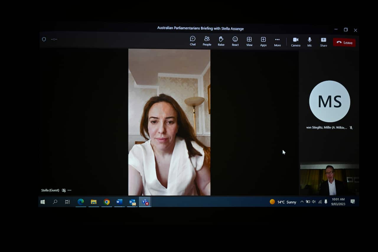 STELLA ASSANGE VIRTUAL BRIEFING