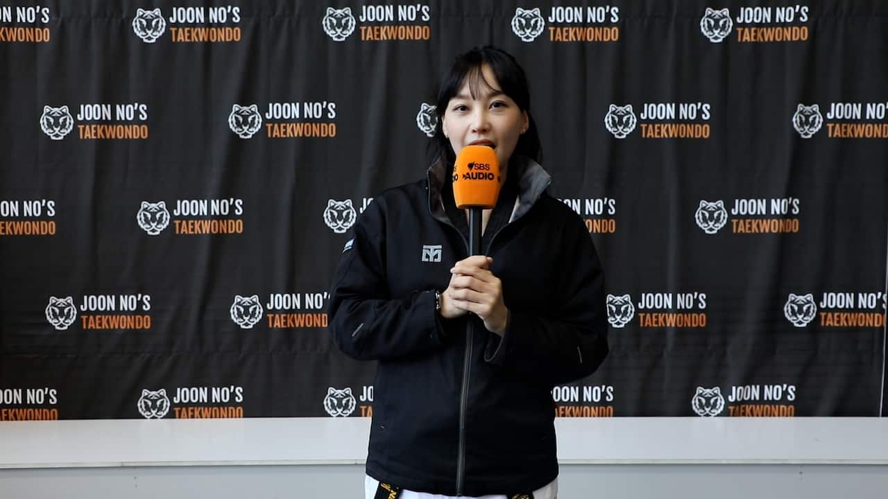 Taekwondo instructor Bianca Jina No. Credit: SBS Korean