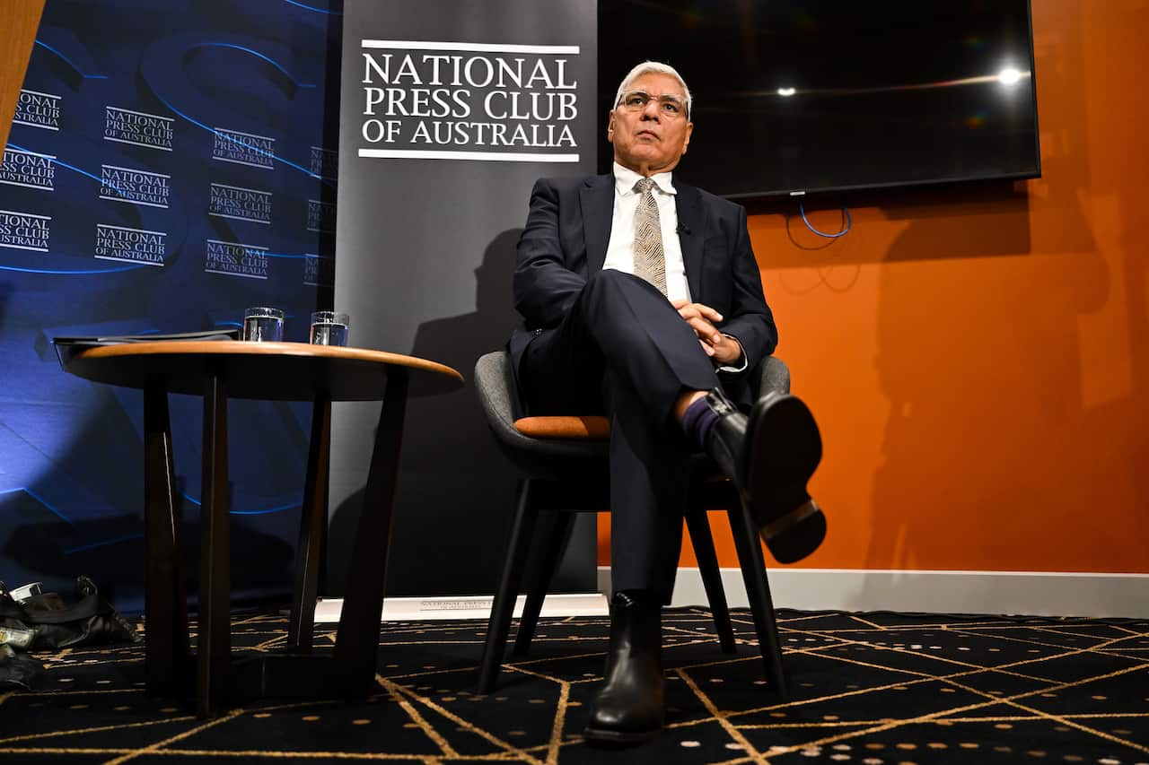 Warren Mundine at the National Press Club.