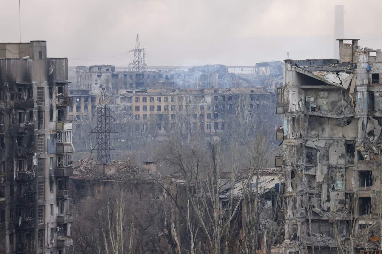 Ukraine: Ukrainian city of Mariupol