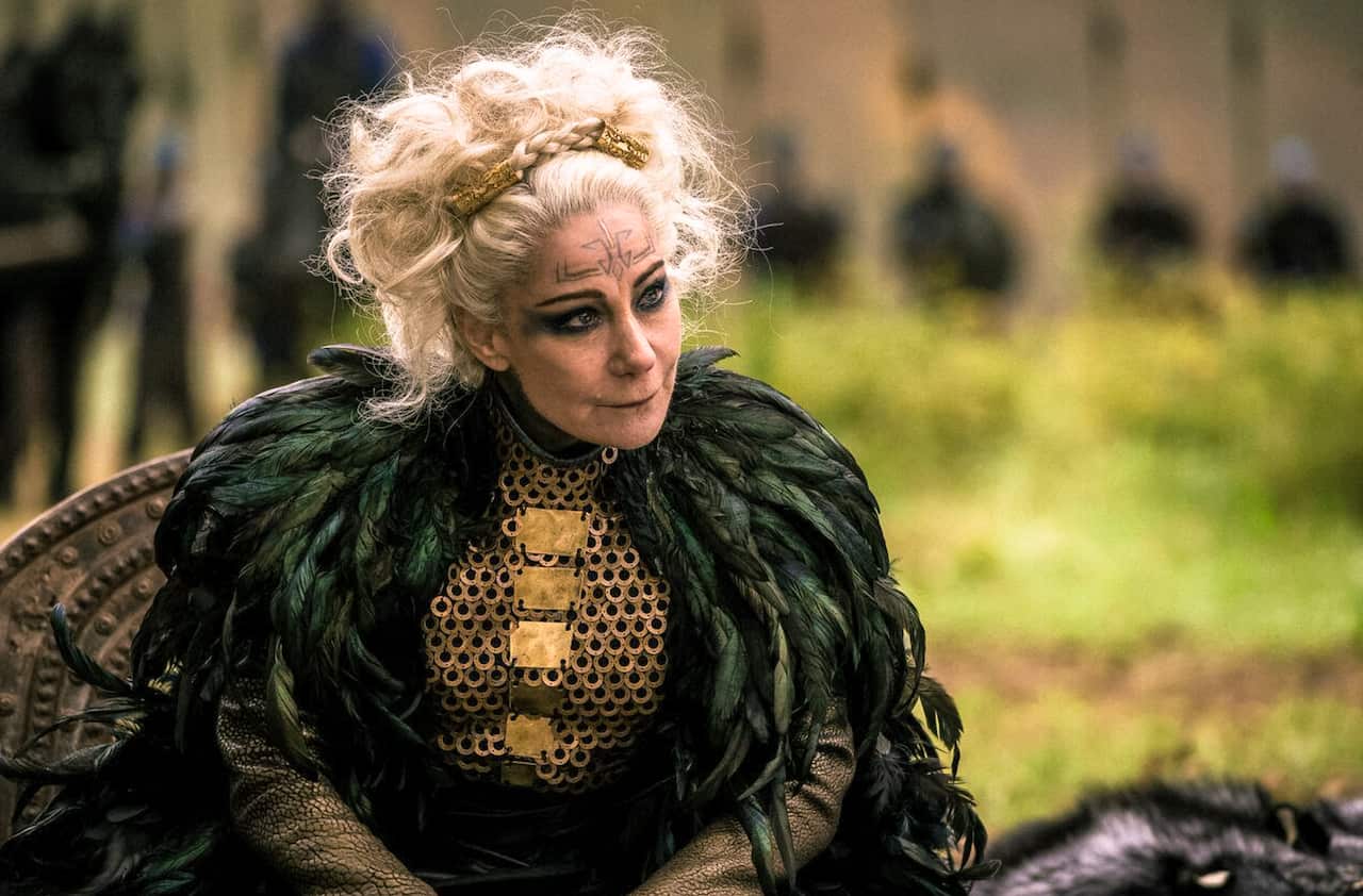 Zoe Wanamaker as Queen Antedia in Britannia