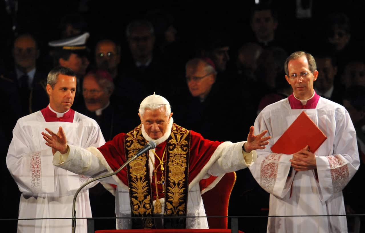 ITALY-VATICAN-EASTER-WAY OF THE CROSS