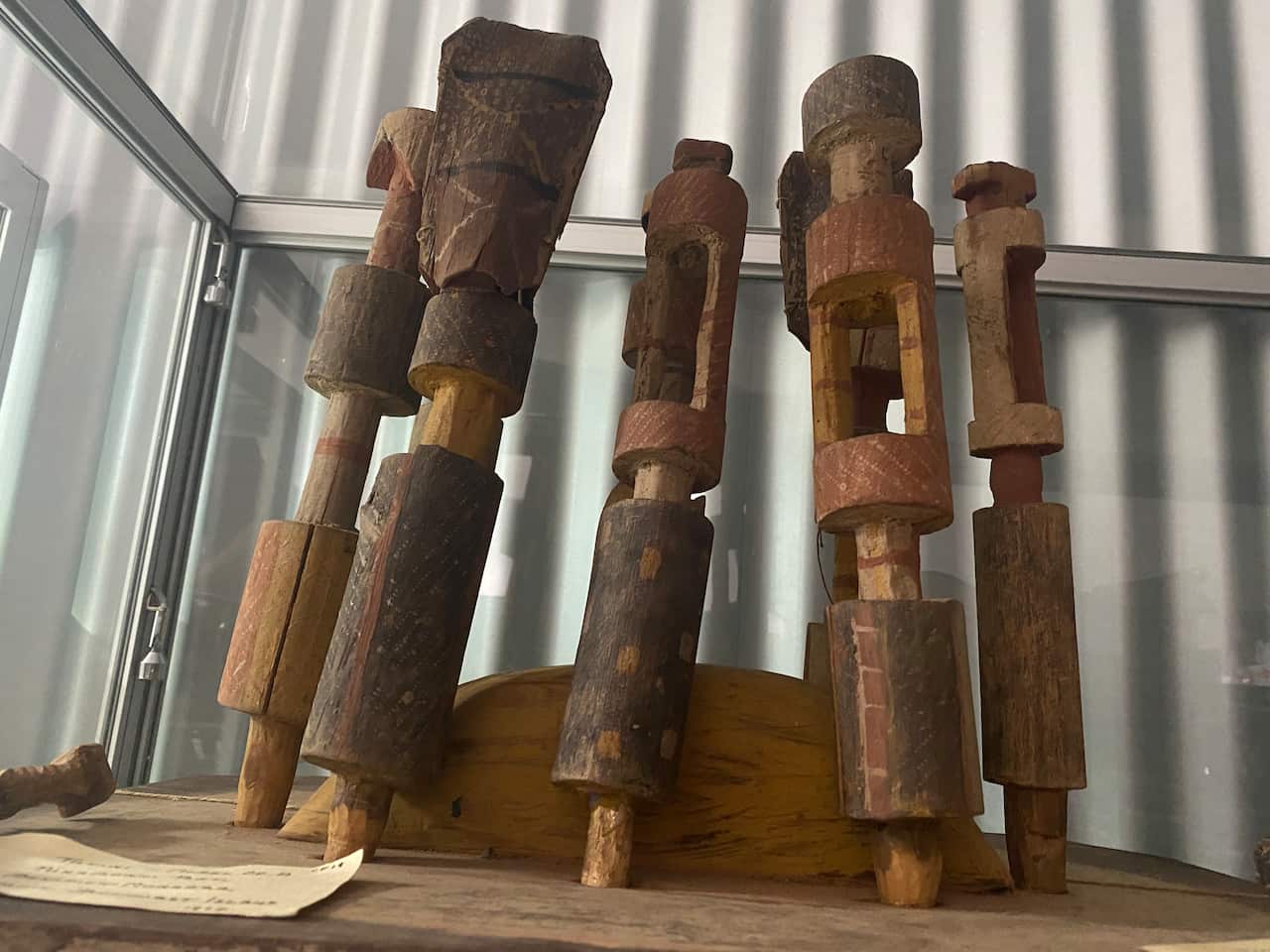 A collection of wooden objects