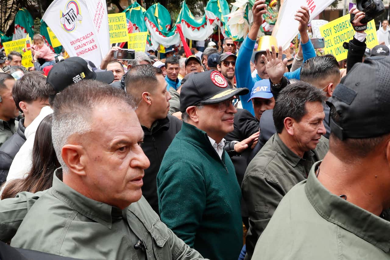 Bogota marks International Labor Day