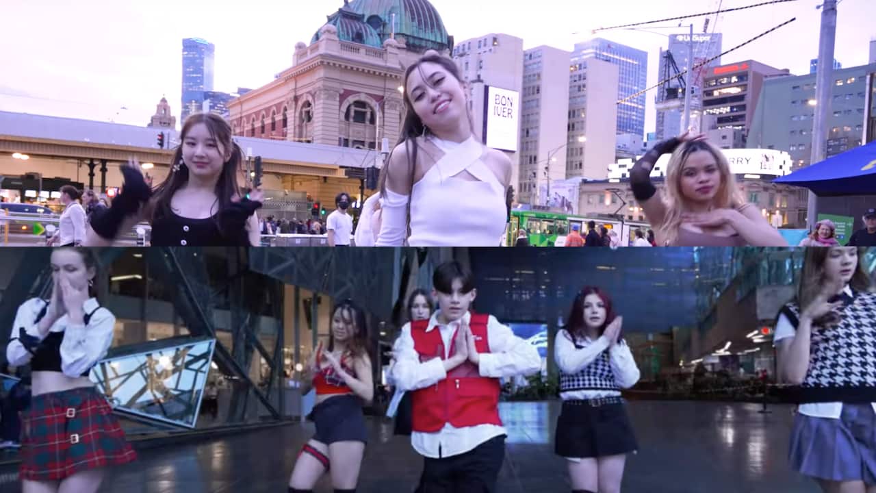 Kaitlyn Tanti and Judd Sullivan are Filipino-Australian teens who dances K-Pop in public with their groups.