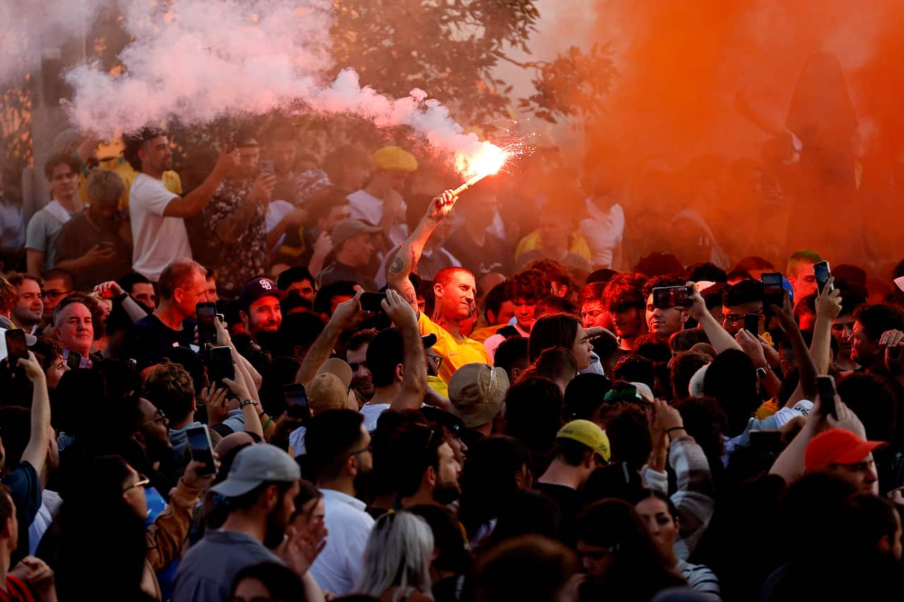 SOCCER WORLD CUP AUSTRALIA REAX