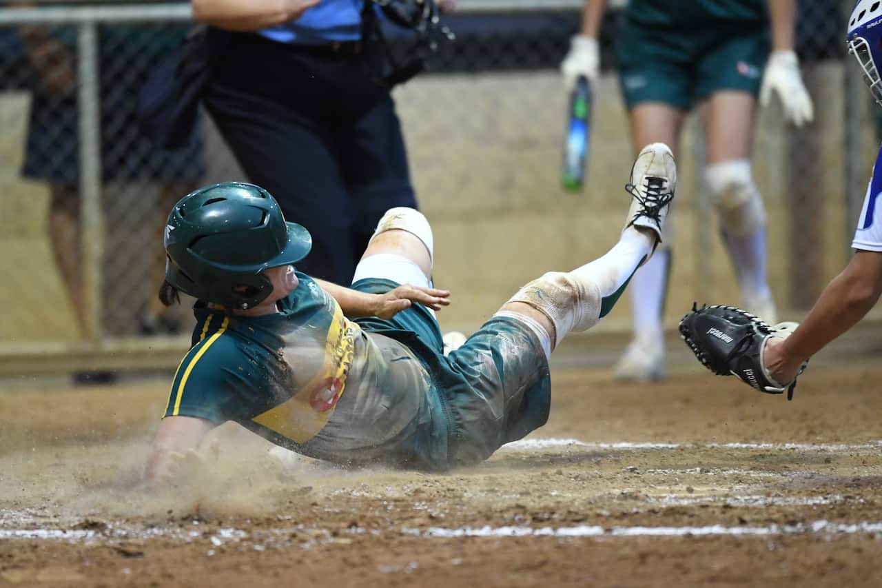 Clare Warwick of Travelodge Aussie Spirit seen in action