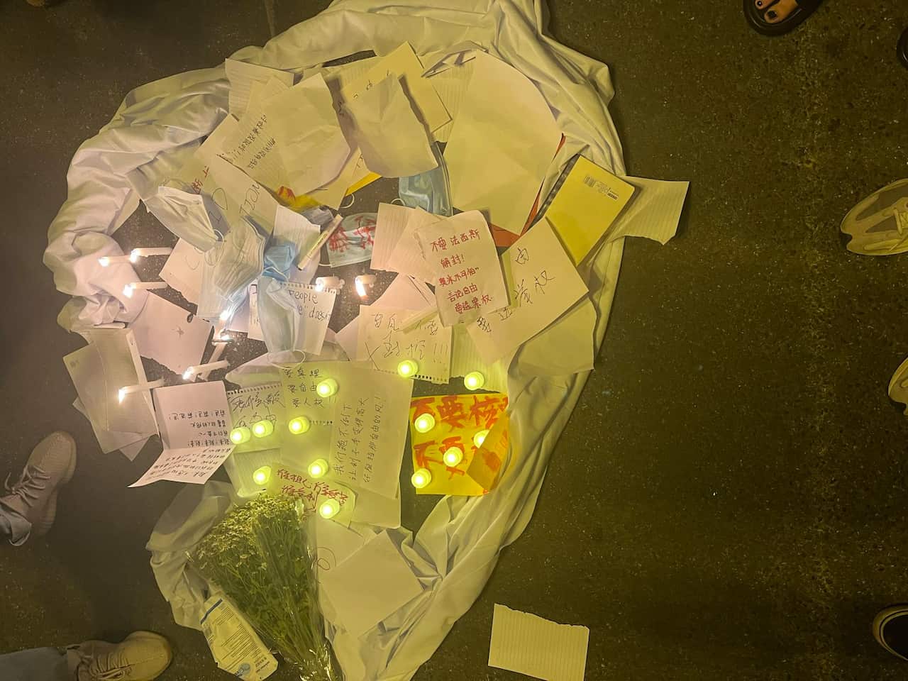 White Paper Movement Chengdu