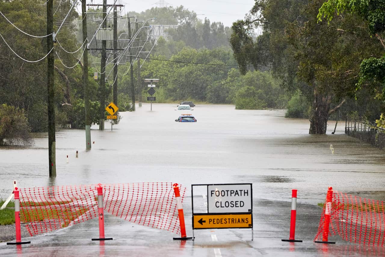 Australian floods due to La Niña