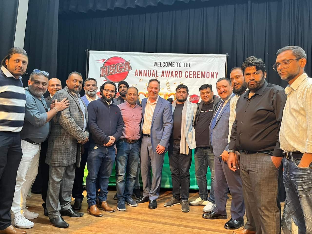 গত ৬ অগাস্ট ২o২২ , ন্যাশনাল স্পোর্টস ক্রিকেট ক্লাবের বার্ষিক পুরস্কার বিতরণী অনুষ্ঠানে অংশগ্রহণকারীদের একাংশ।