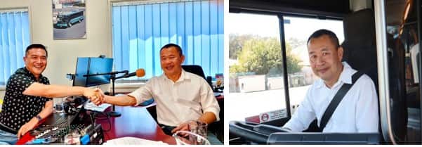 4 采访后Les开大巴上路.jpg