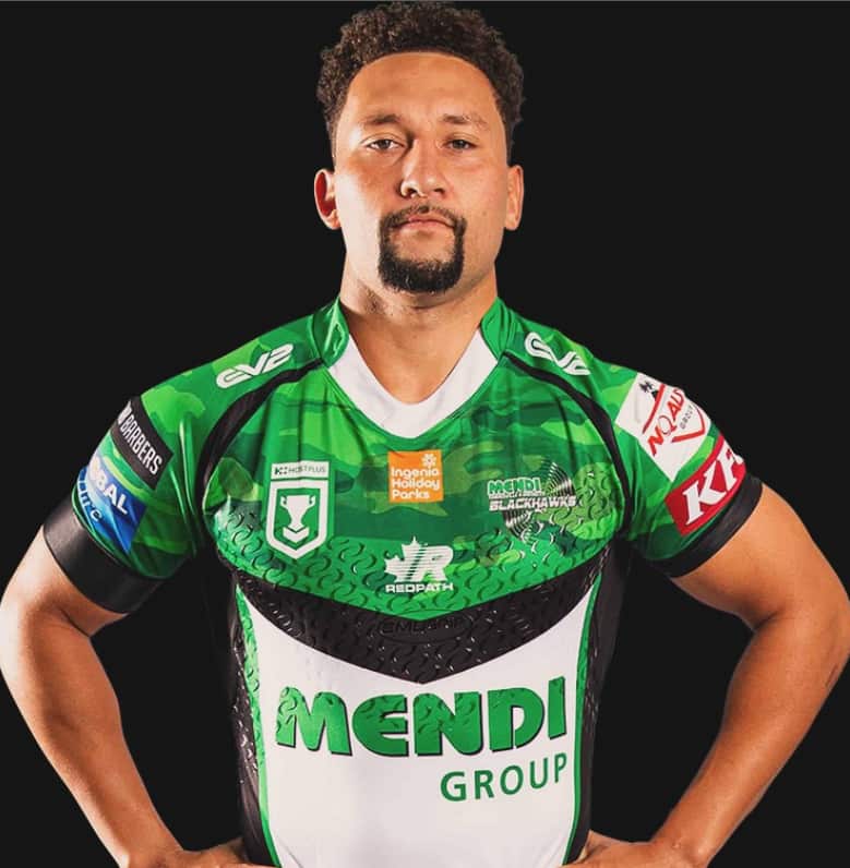 Gehamat Shibaski playing for the Townsville Blackhawks.PNG