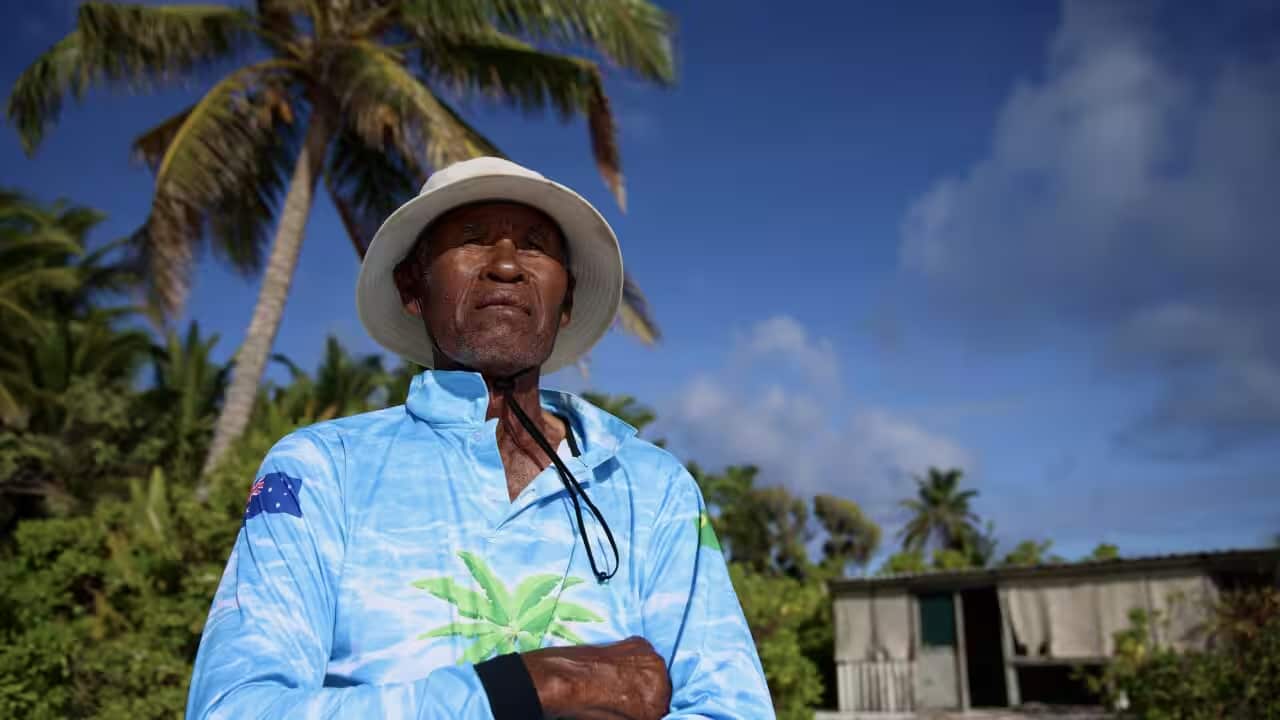 Haji Ramnie Mokta was born on the Cocos (Keeling) Islands and for generations his family have lived in the close-knit Cocos Malay community there.png