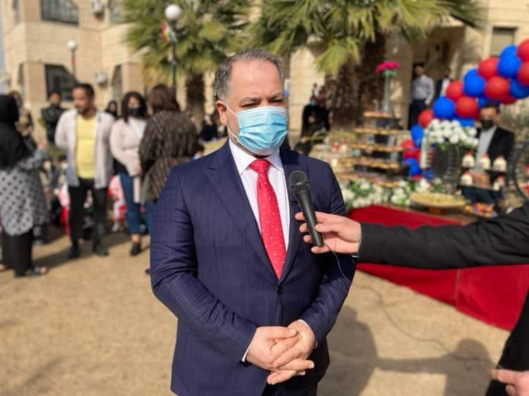 Dr. Afrasyab Mosa Director of health in Duhok 
