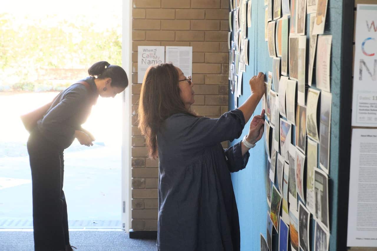 When You Call My Name exhibition in Canberra 2025