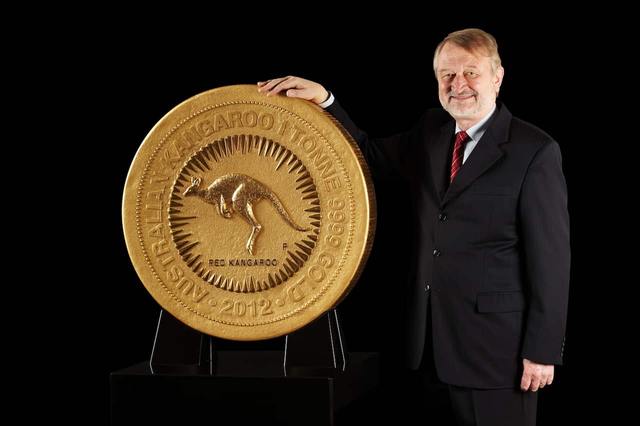 PERTH MINT WORLD'S LARGEST COIN