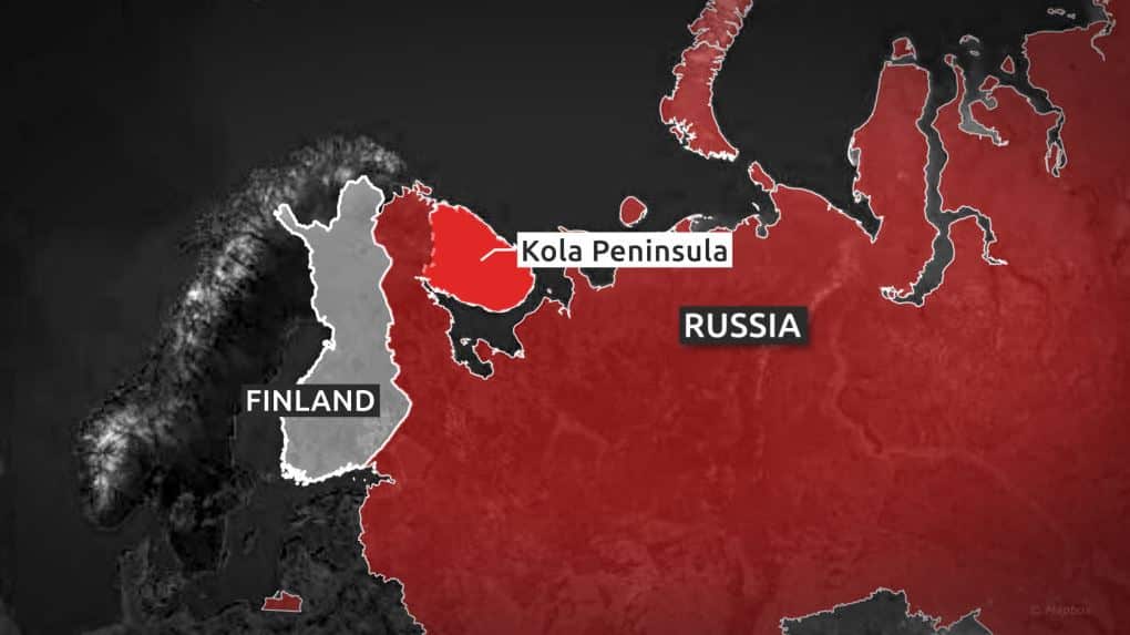Kola Peninsula Map