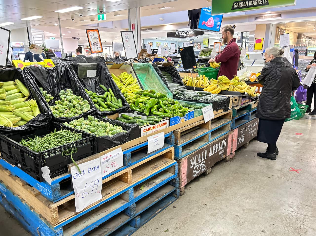 Fresh produce shop in Northcote