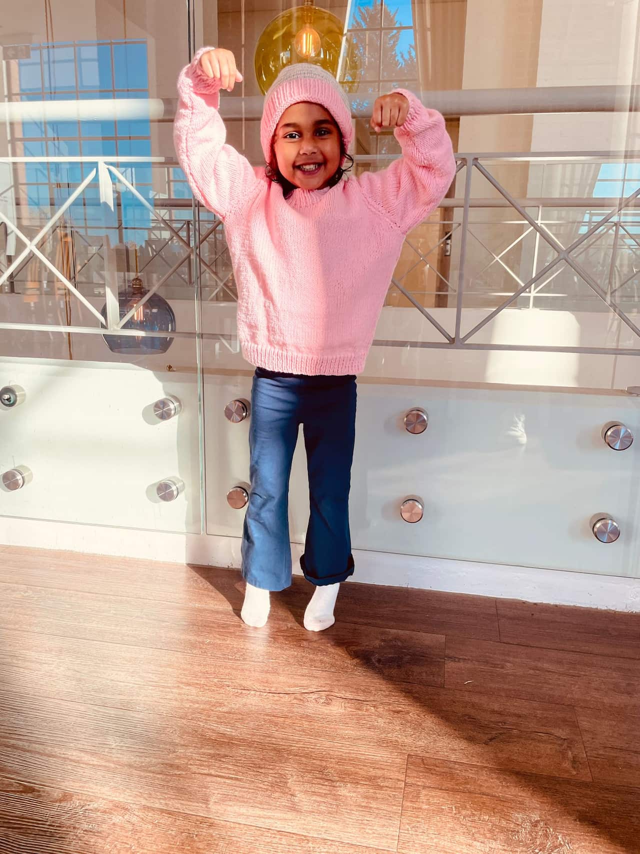 Today, Jhanvi is a vibrant, energetic little girl who has just started kindergarten.