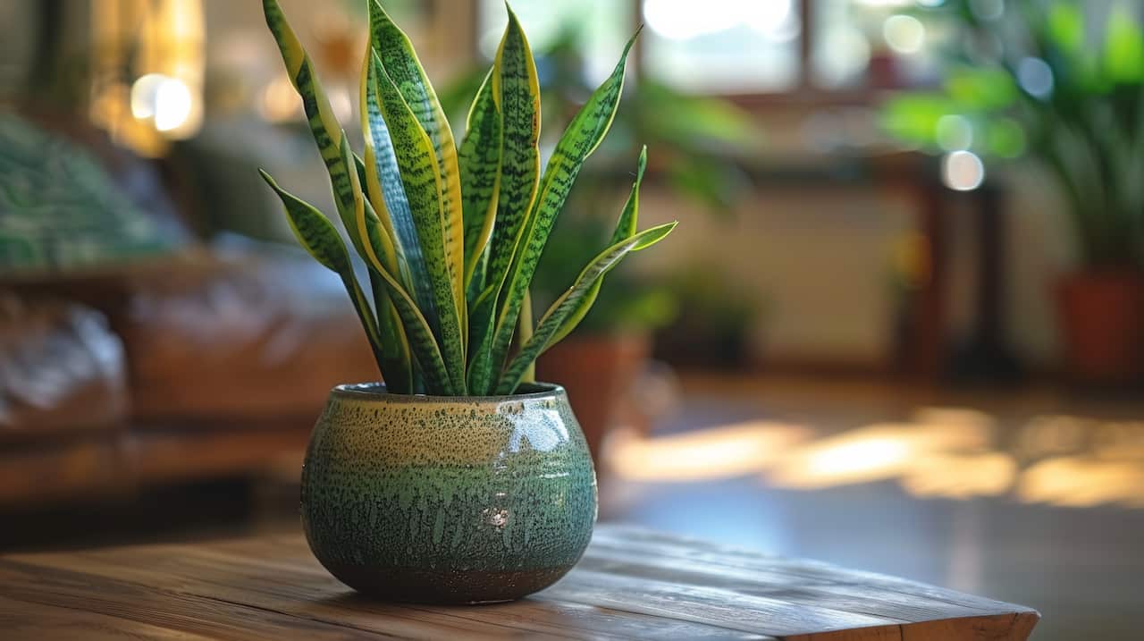 Mother-in-law's Tongue Plant