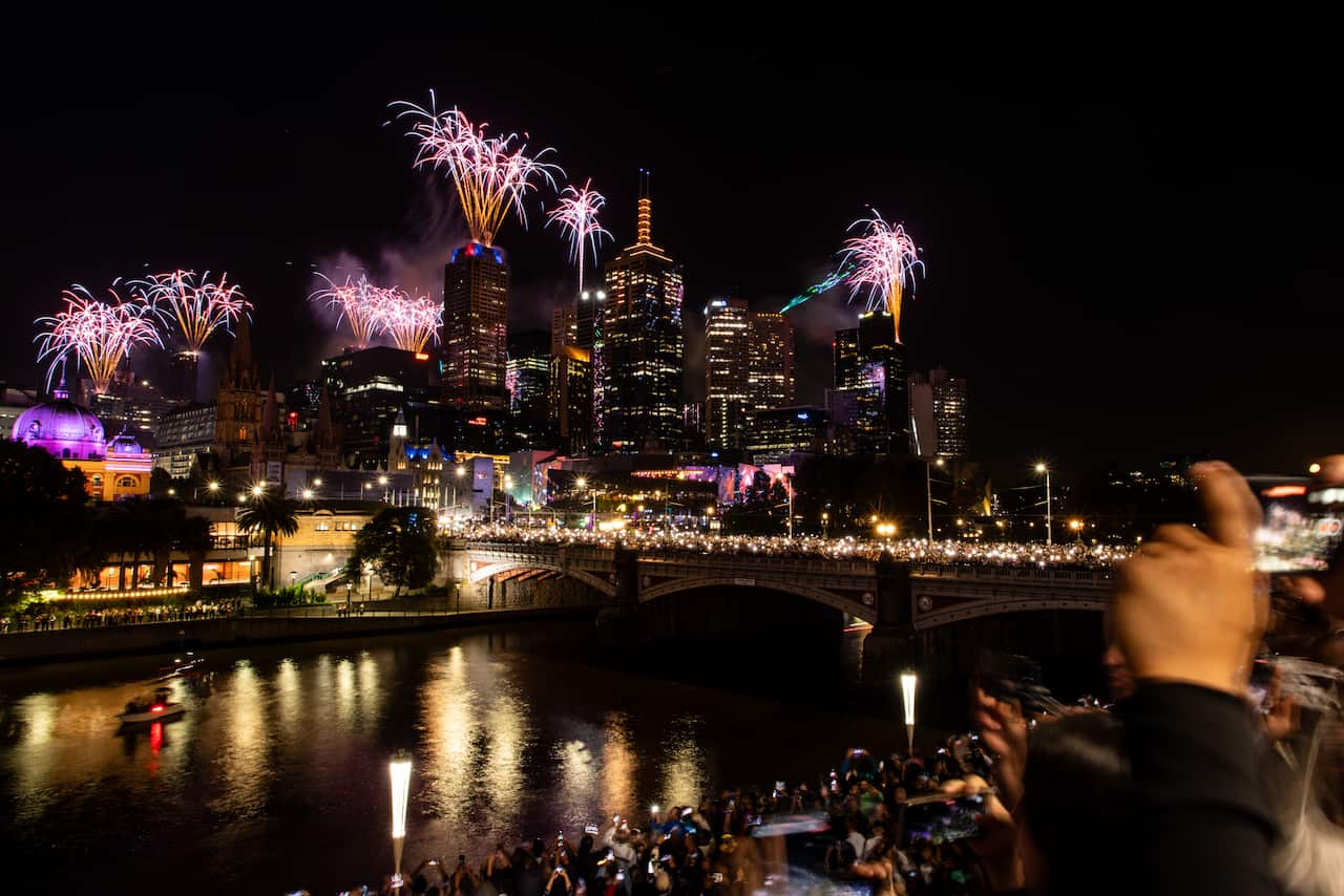 MELBOURNE NYE FIREWORKS 2023