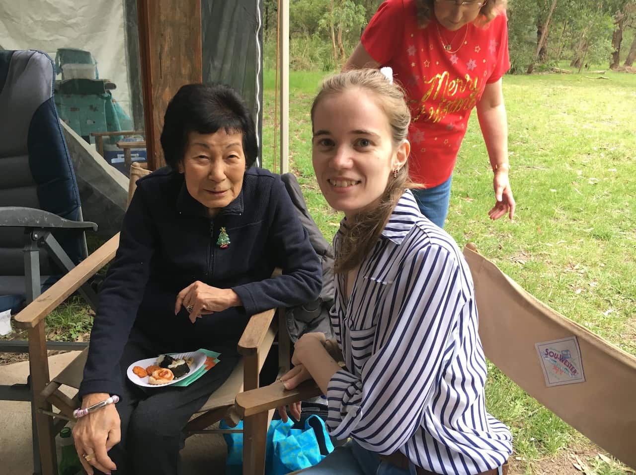 Alli and Cheery Parker