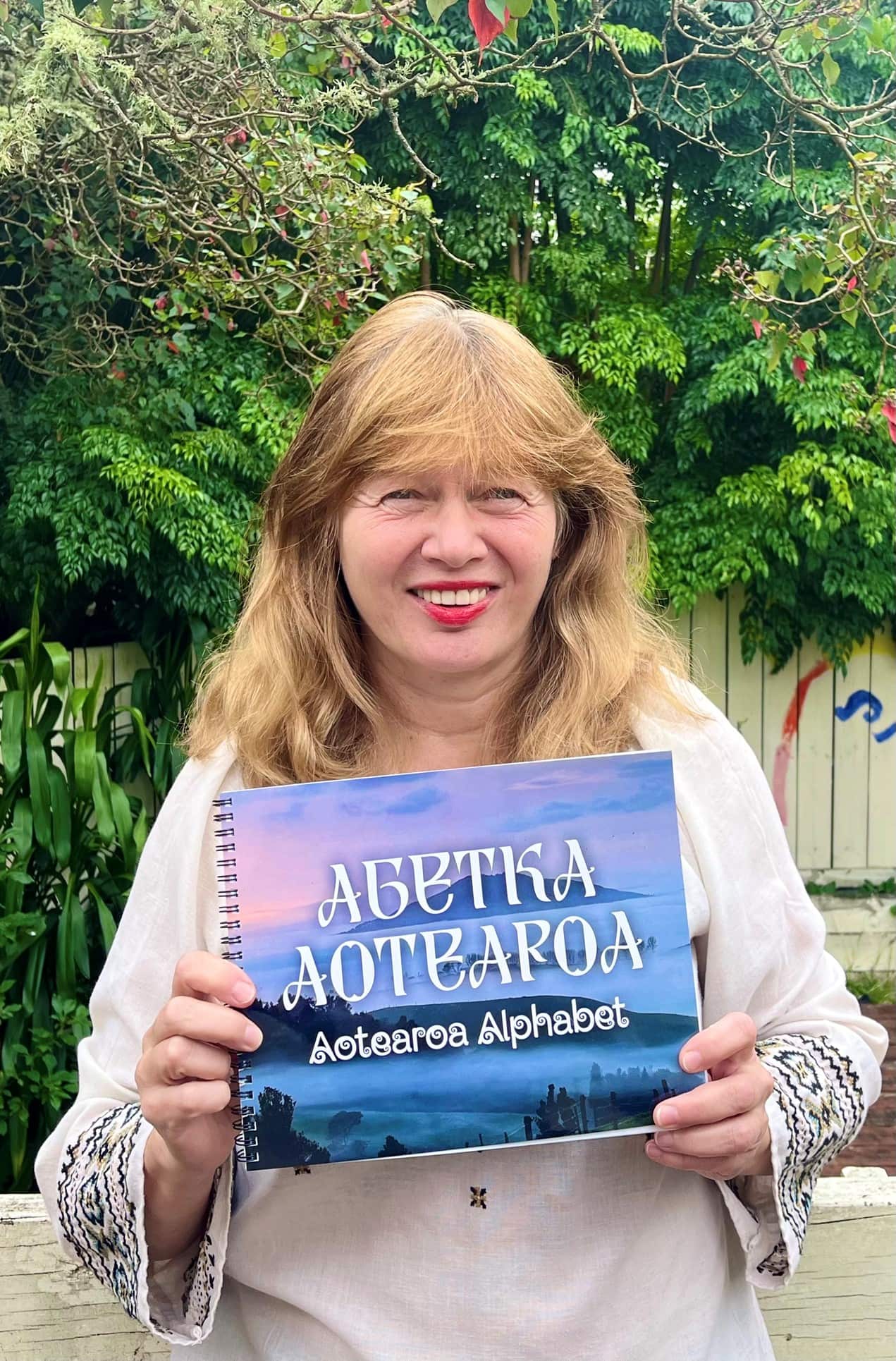 Displaced Ukrainian Mariia Starozhytska in New Zealand.jpg